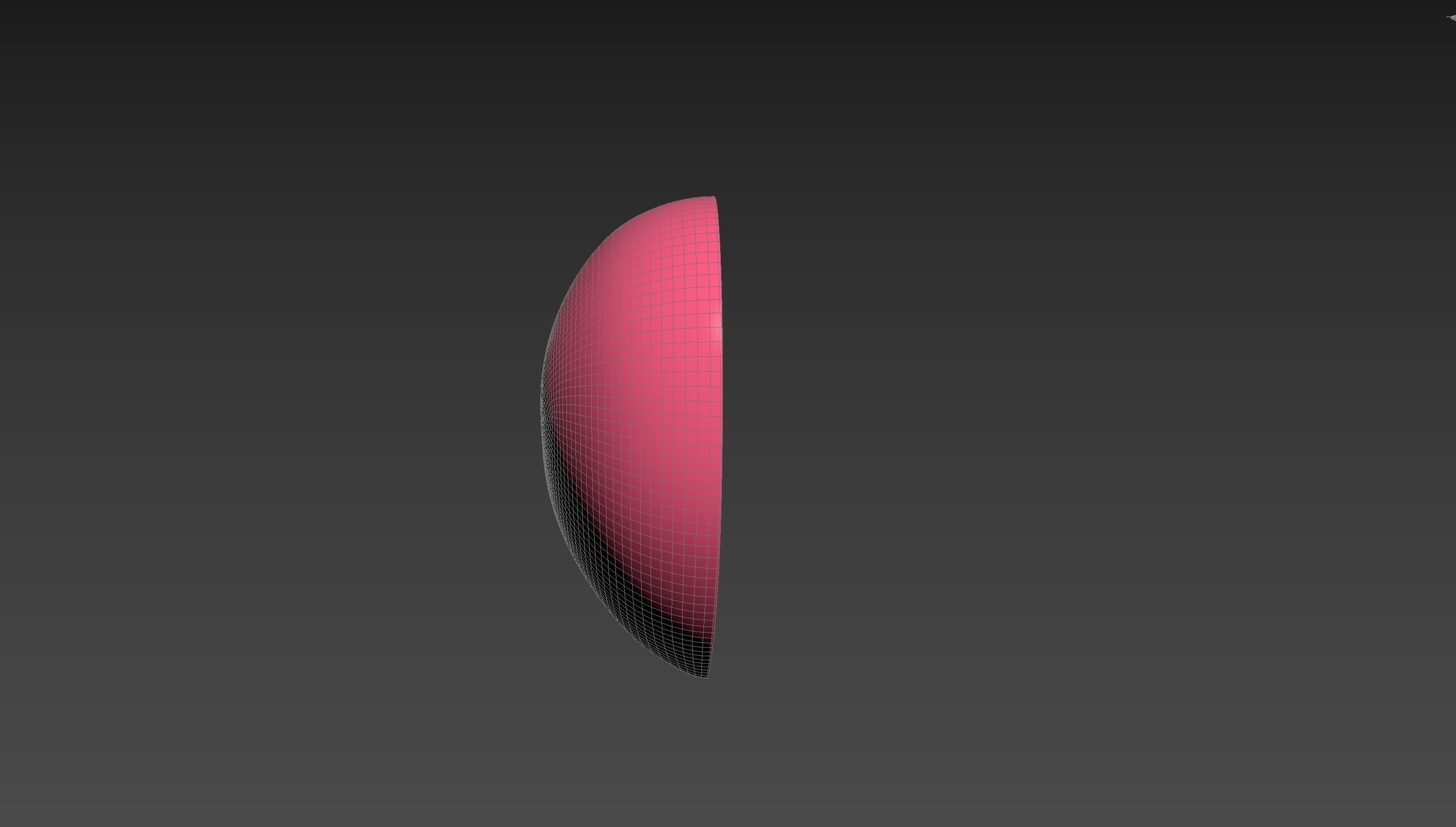 Half Heart 001 3D print model_21