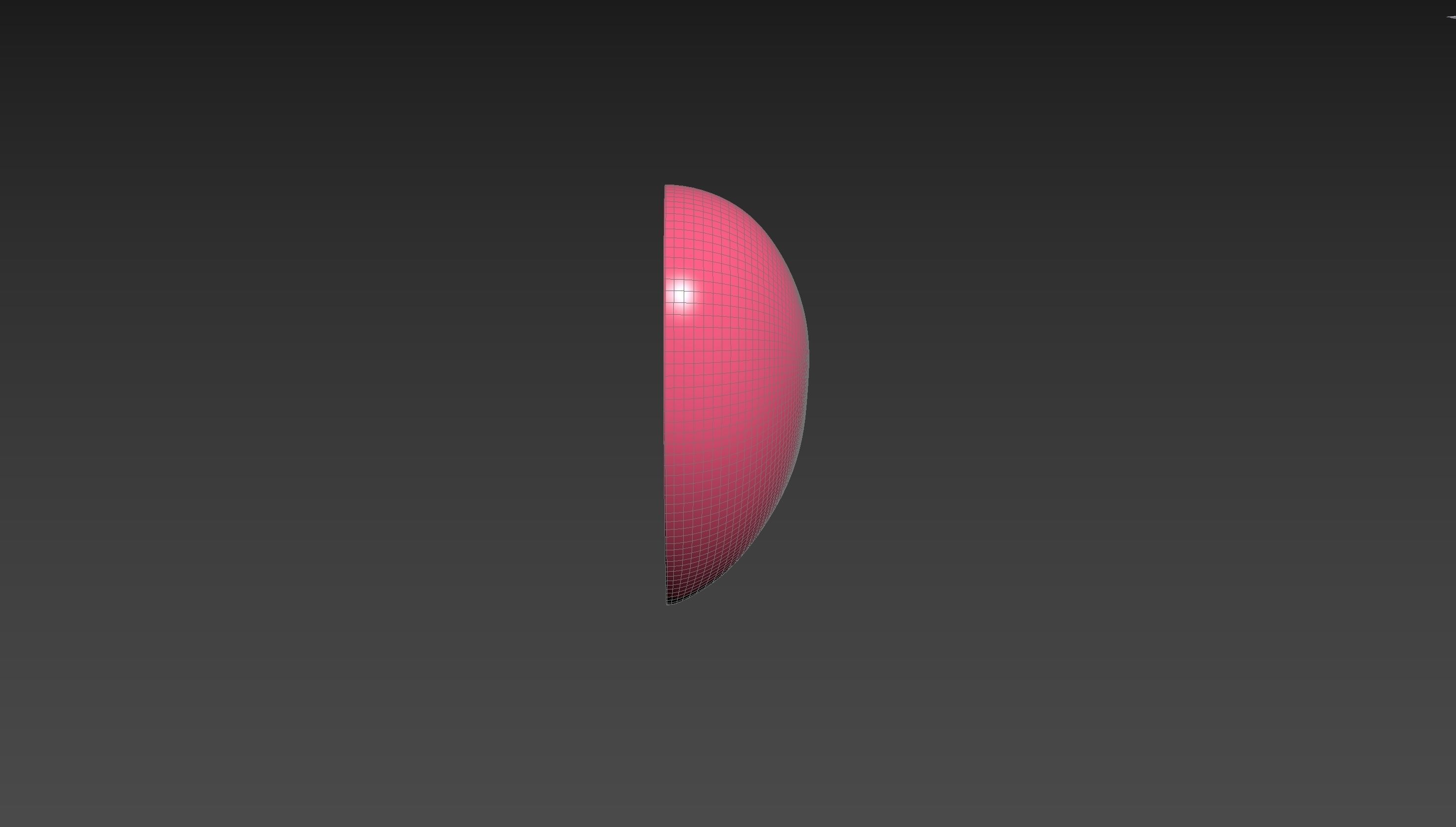 Half Heart 001 3D print model_15