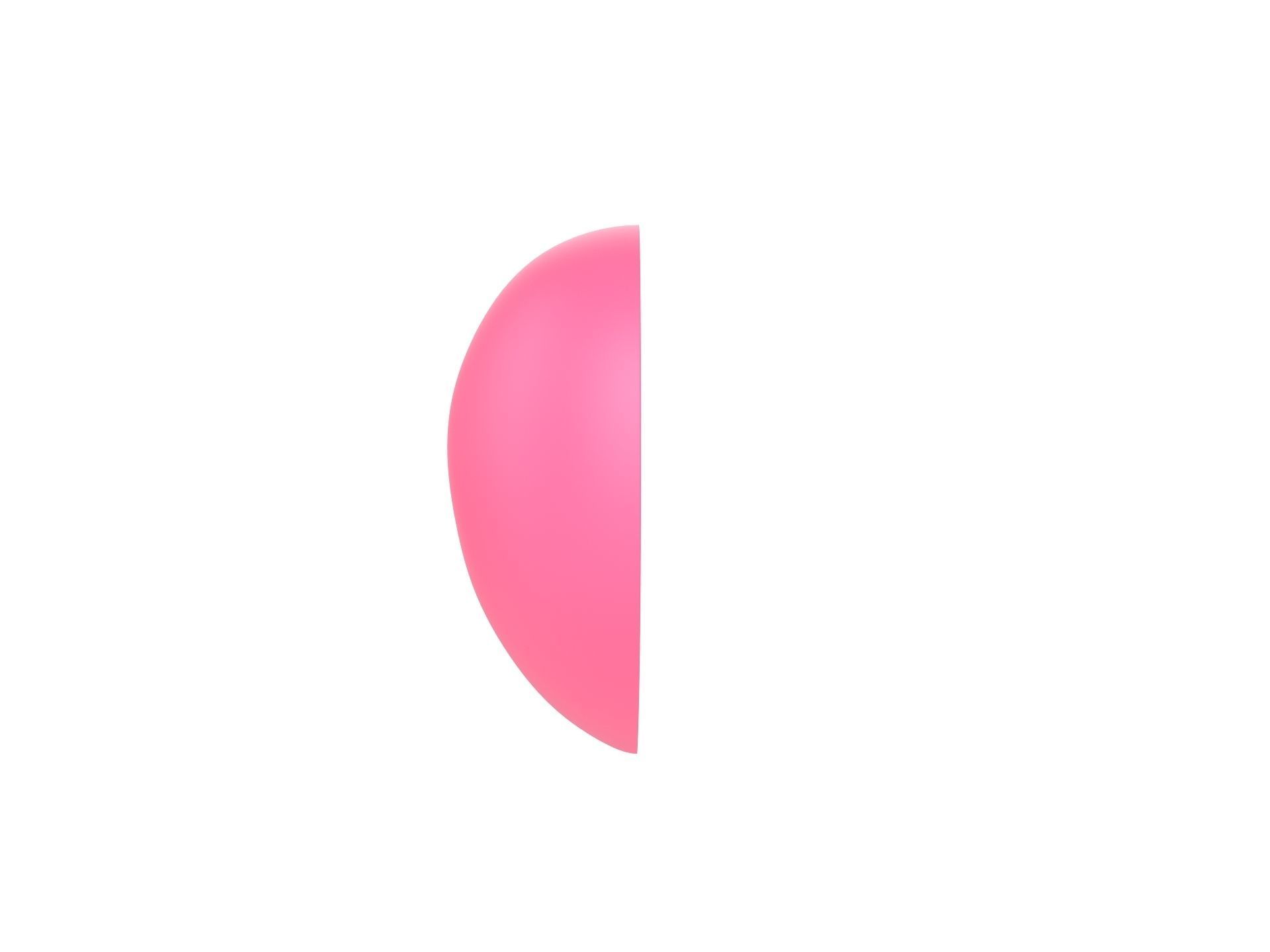 Half Heart 001 3D print model_6