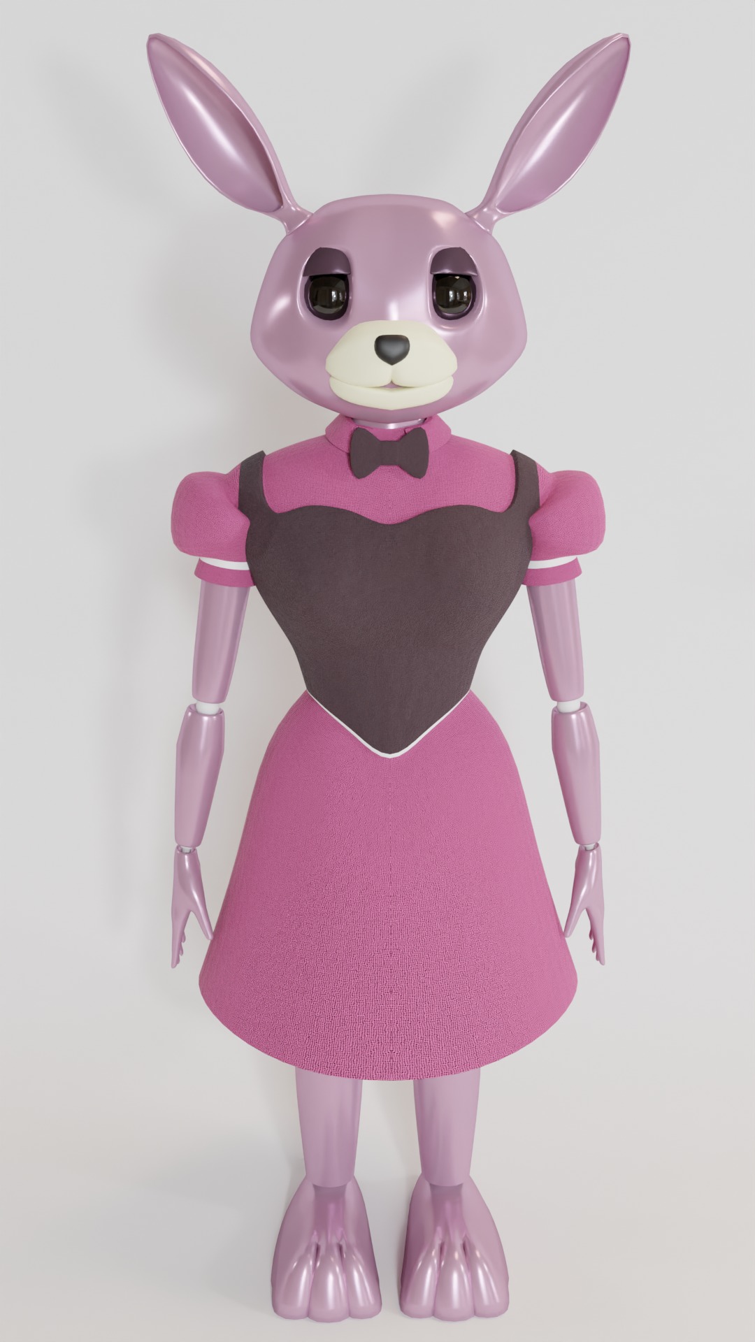 Rabbit Animatronic 3D model_2