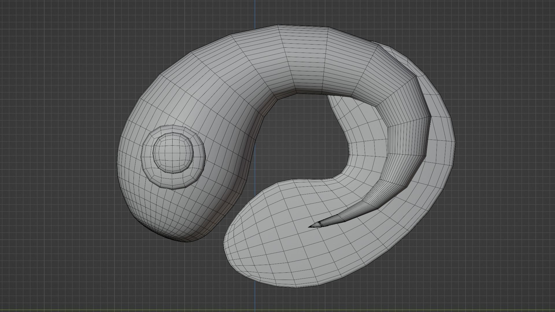 Cute Frog family set 3D model_5