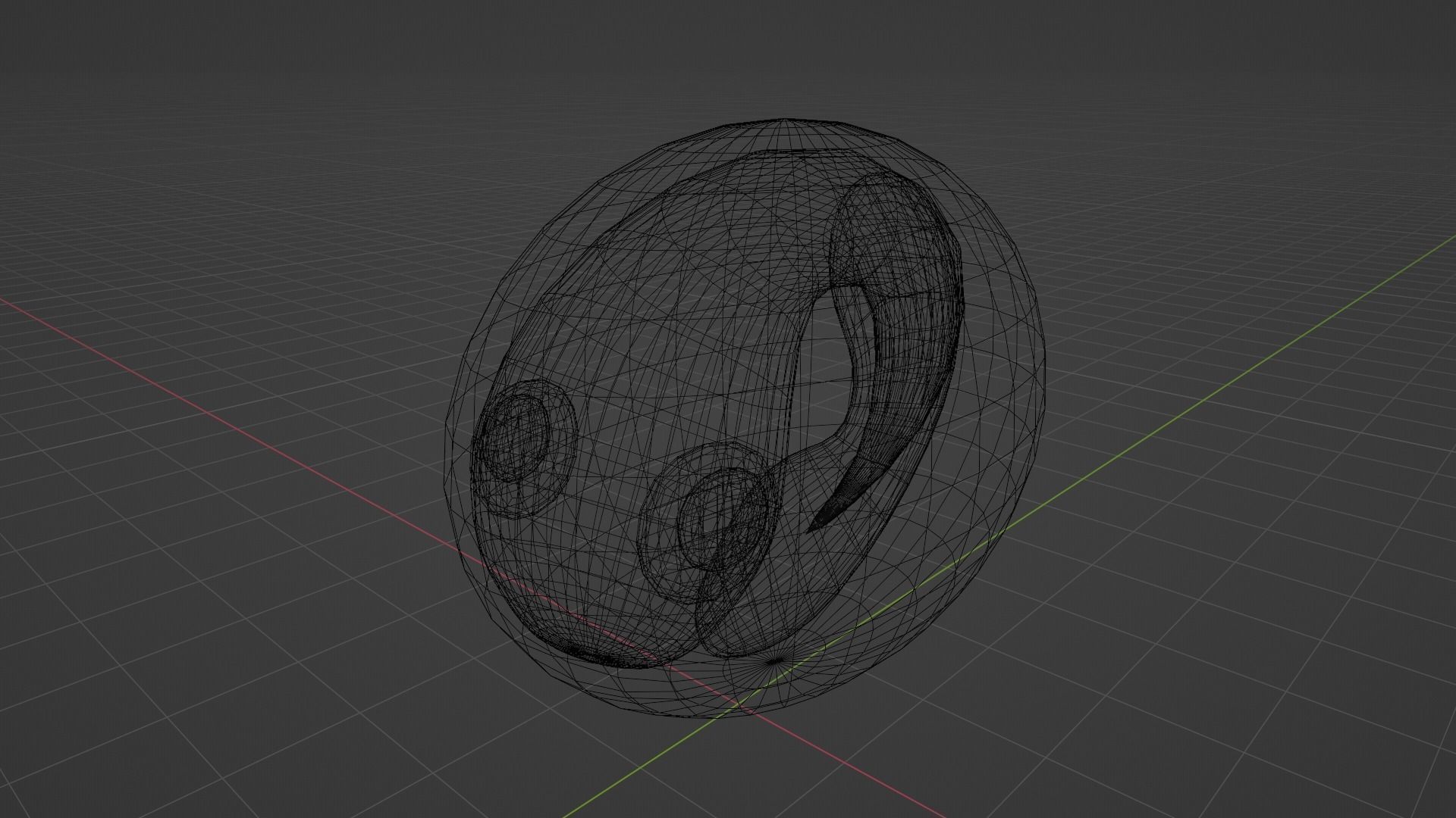 Cute Frog family set 3D model_13