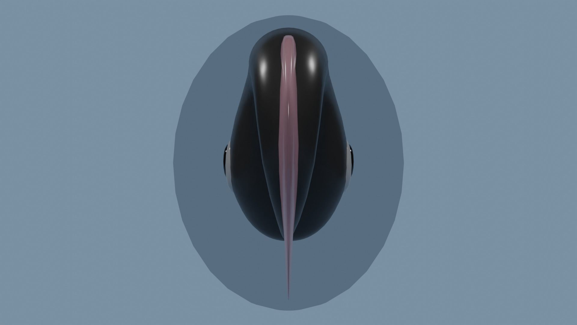 Cute Frog family set 3D model_11