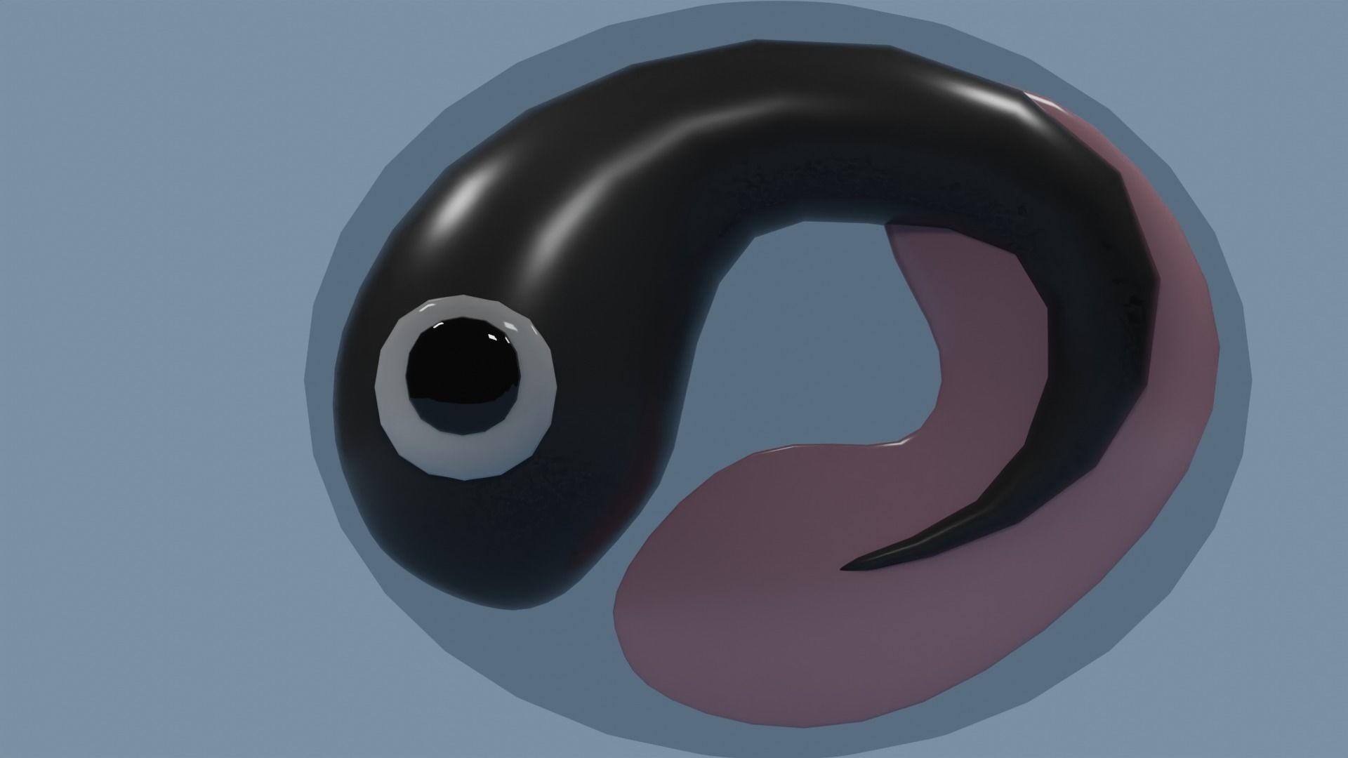 Cute Frog family set 3D model_4