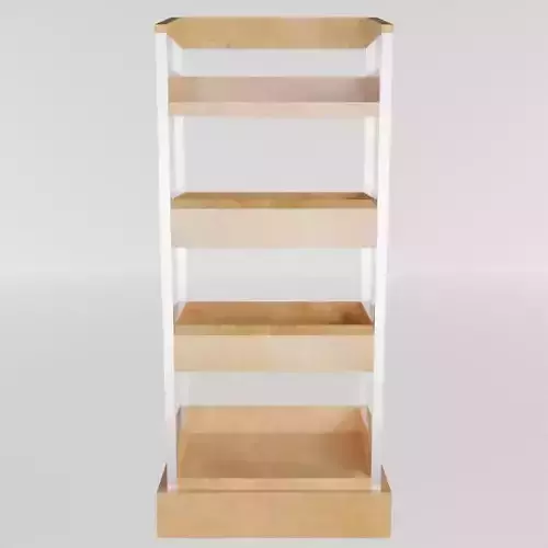 Towel Rack with four shelves