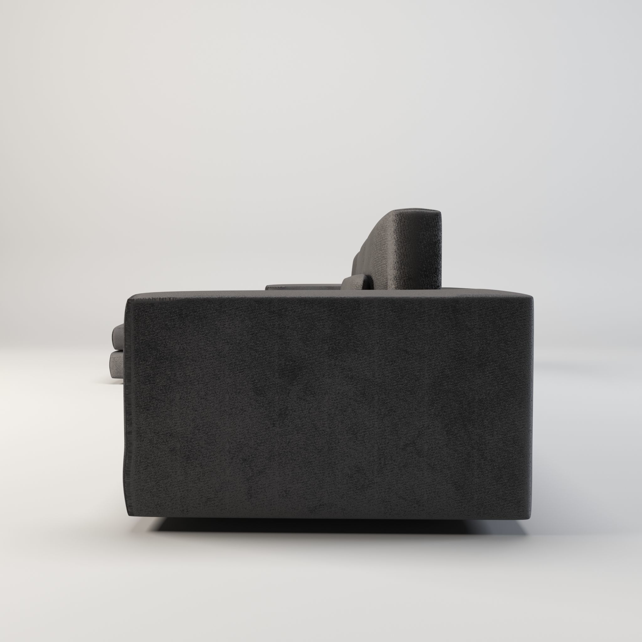 modular sofa - sectional sofa - ottoman sofa - chaise lounge Low-poly 3D model_6