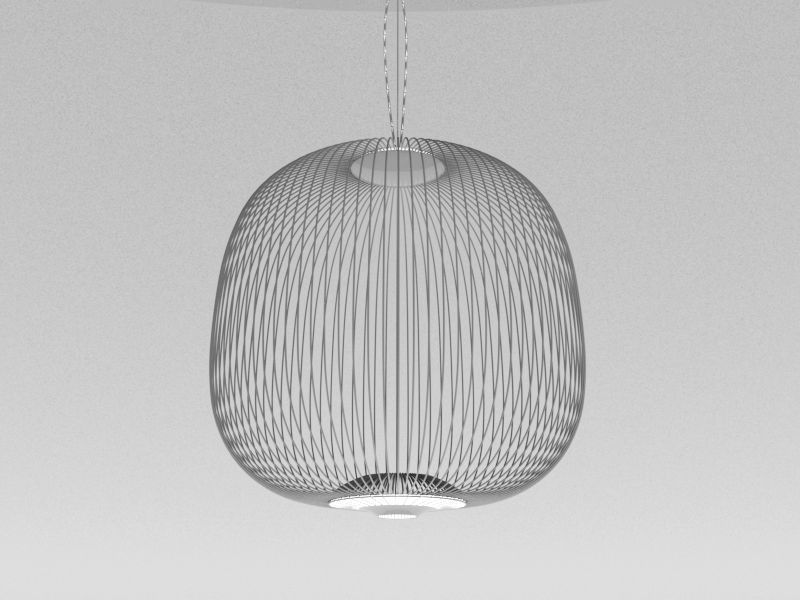 yamagiwa spokes 2 pendant 3D model_1