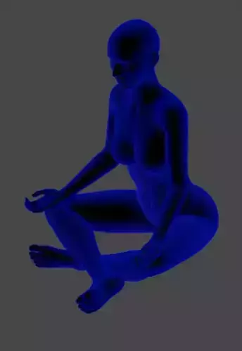 Human Figure Meditating