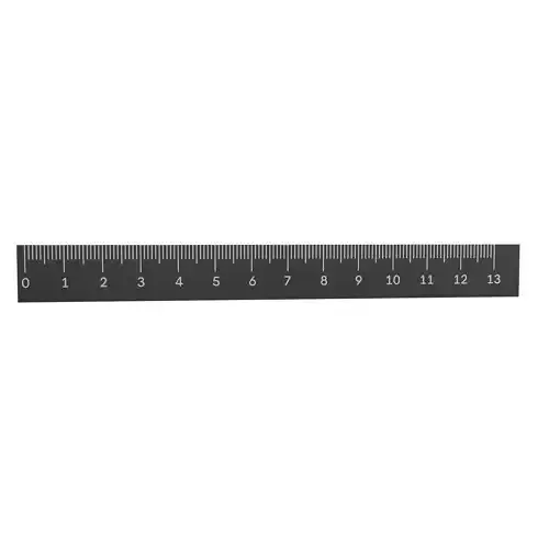 Ruler V1 002 Low-poly 3D model