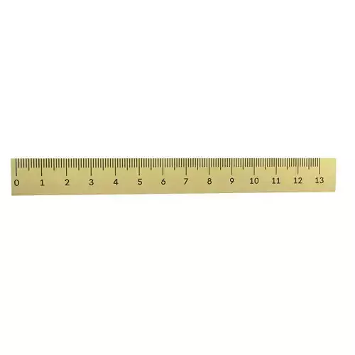 Ruler V1 003 Low-poly 3D model