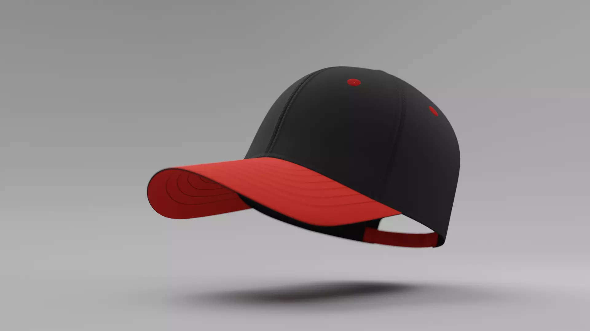 Cap - 04 Low-poly 3D model_0