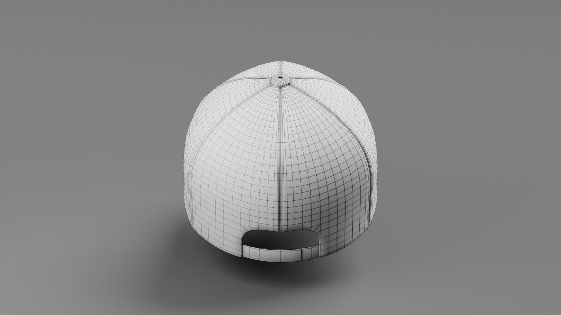 Cap - 04 Low-poly 3D model_9