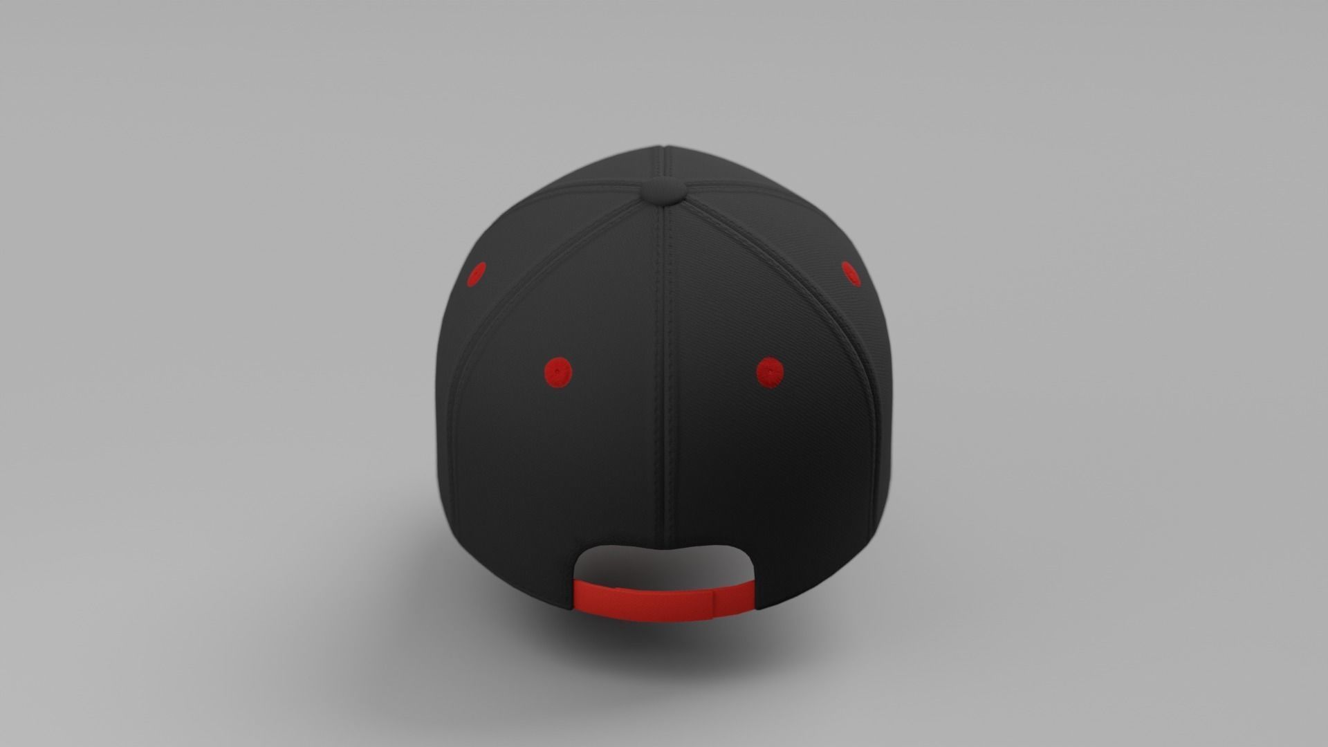 Cap - 04 Low-poly 3D model_8