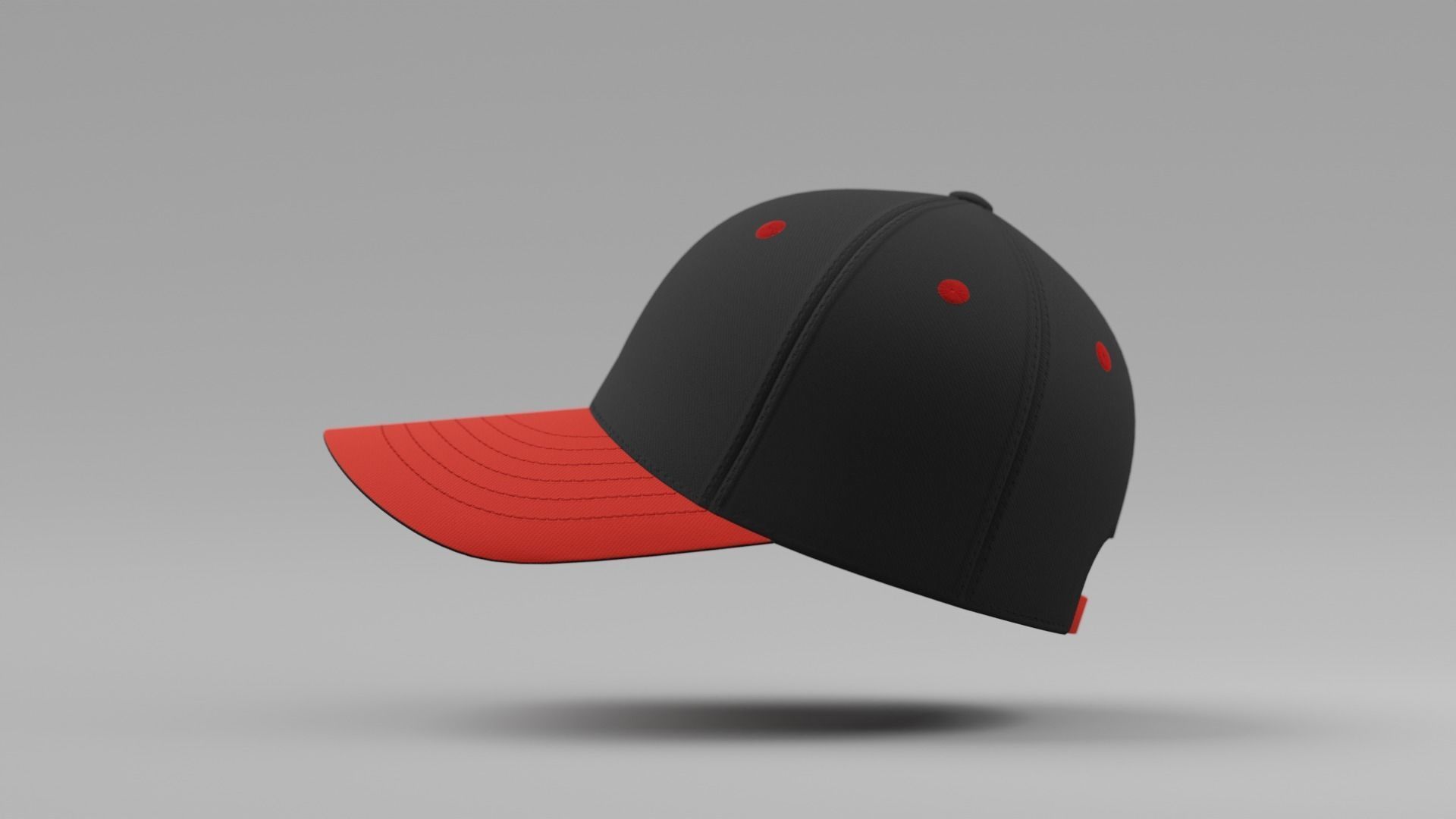 Cap - 04 Low-poly 3D model_2