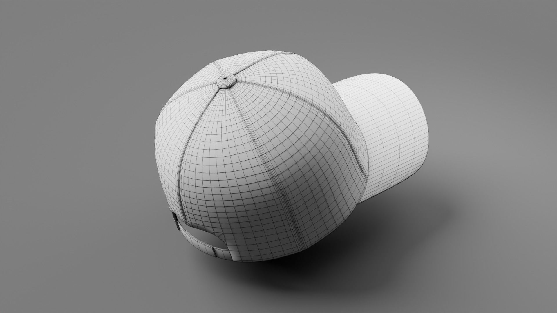 Cap - 04 Low-poly 3D model_7