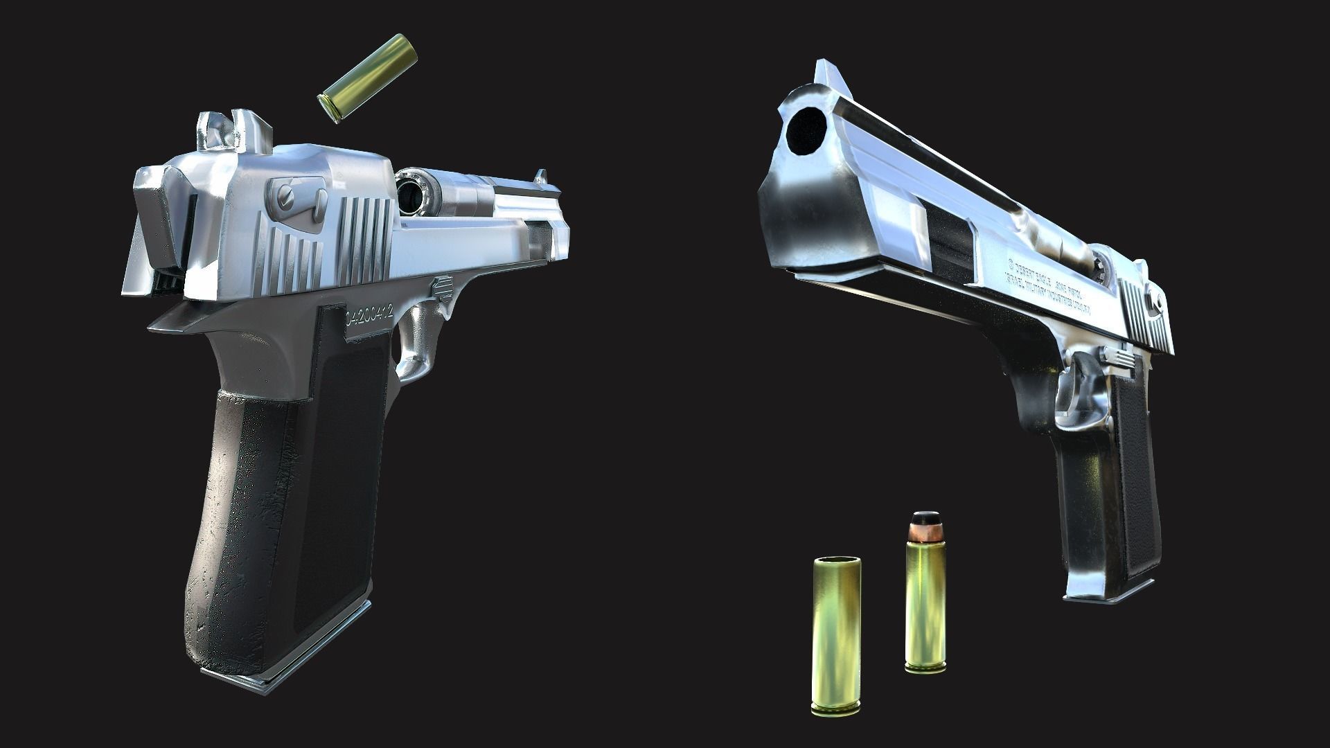 Desert Eagle free VR / AR / low-poly 3D model | CGTrader