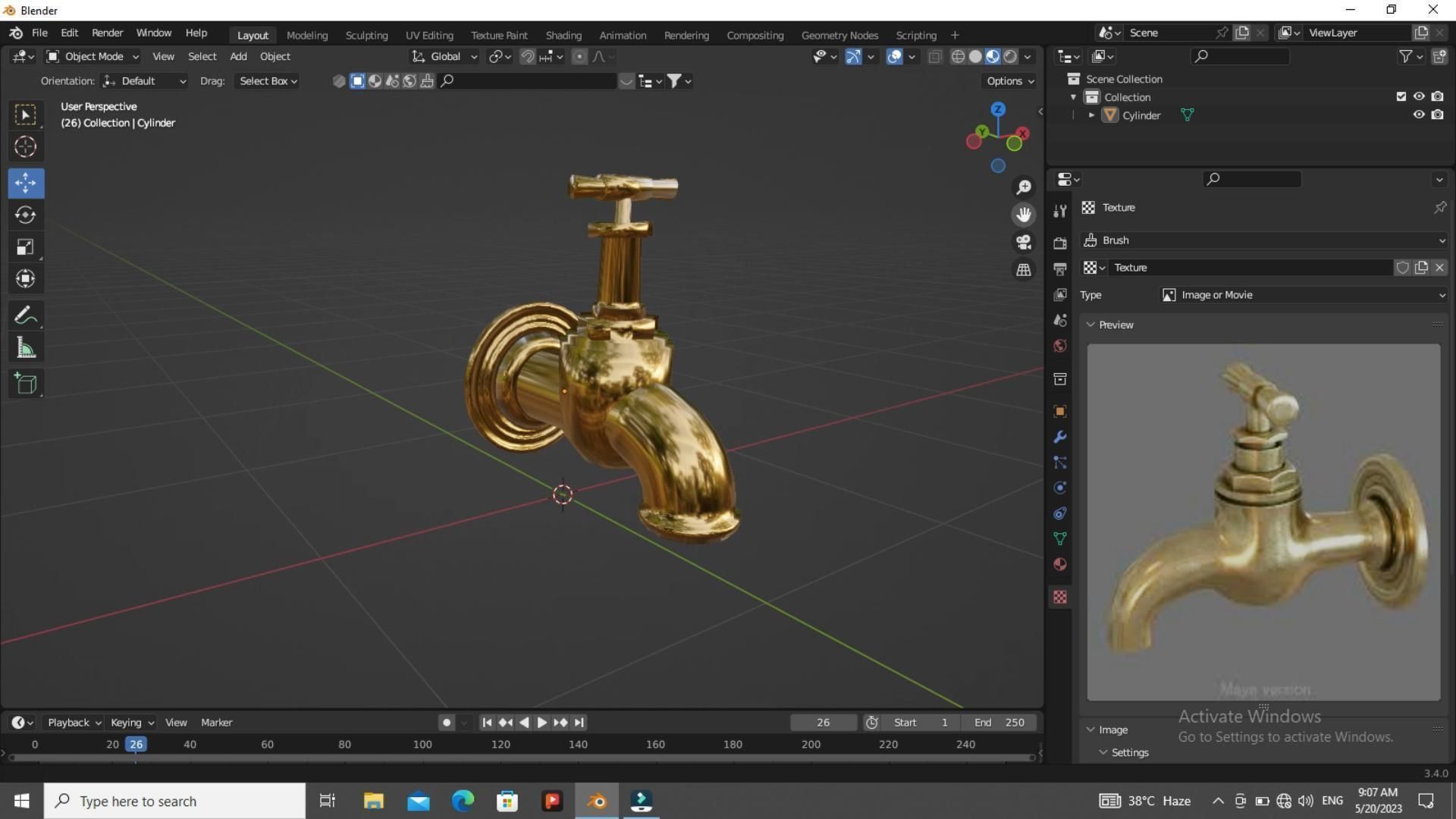 3D Tap 3D model_11