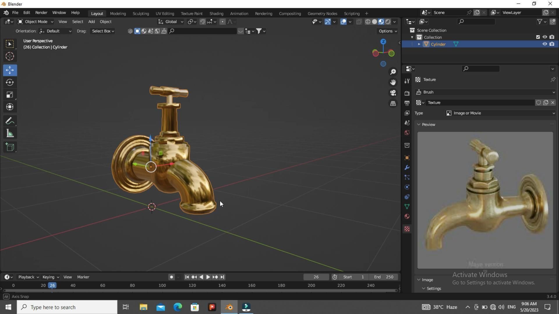 3D Tap 3D model_5