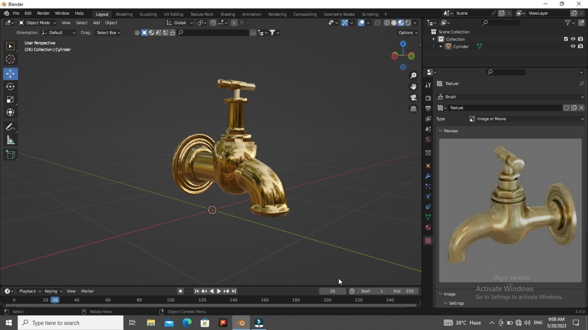 3D Tap 3D model_17