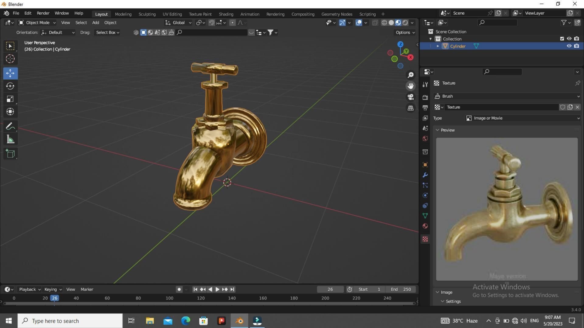 3D Tap 3D model_14