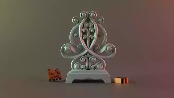 Sarah Table Lamp 3D print model