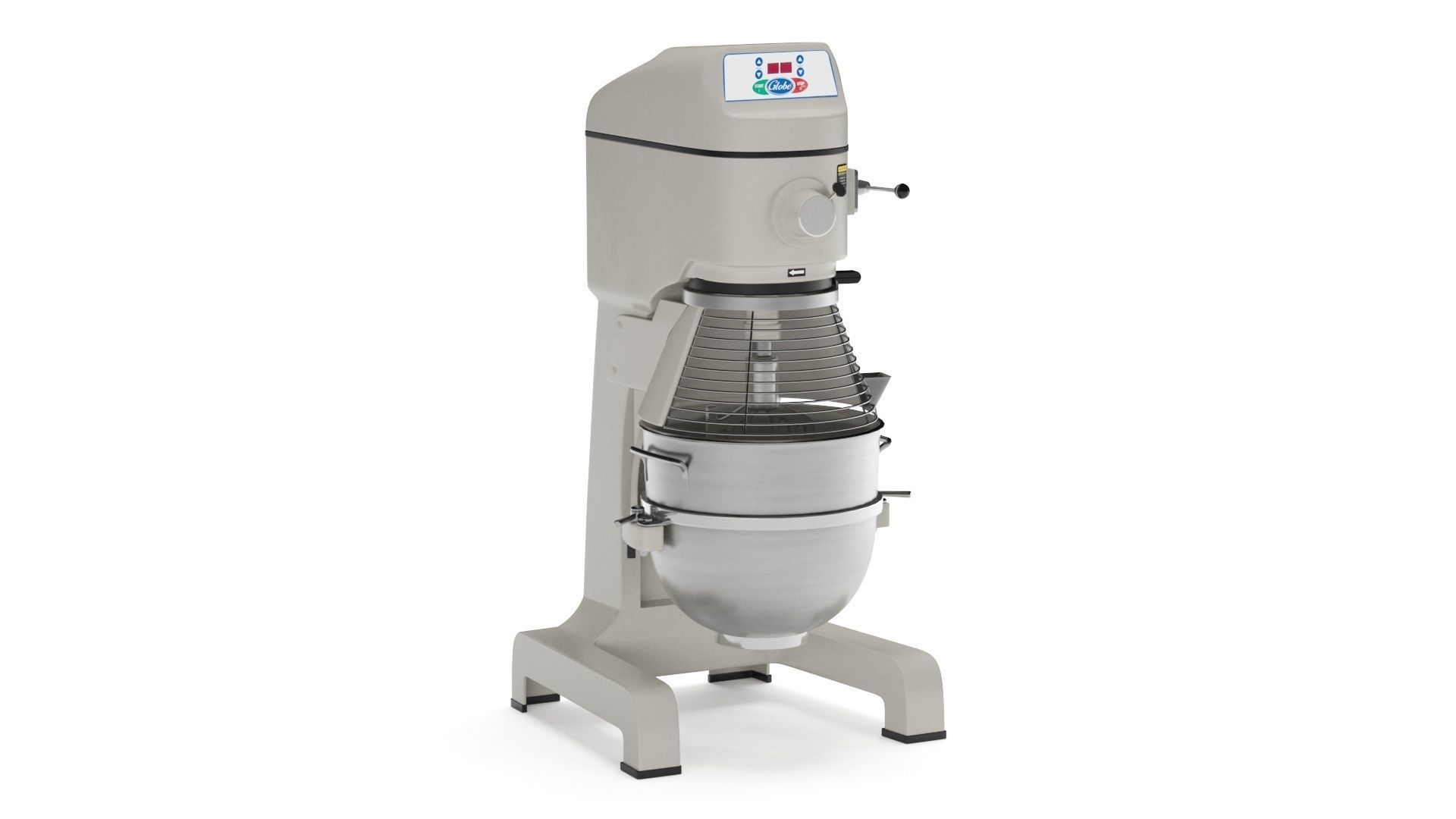 Commercial Planetary Floor Mixer Globe SP40 3D model_19