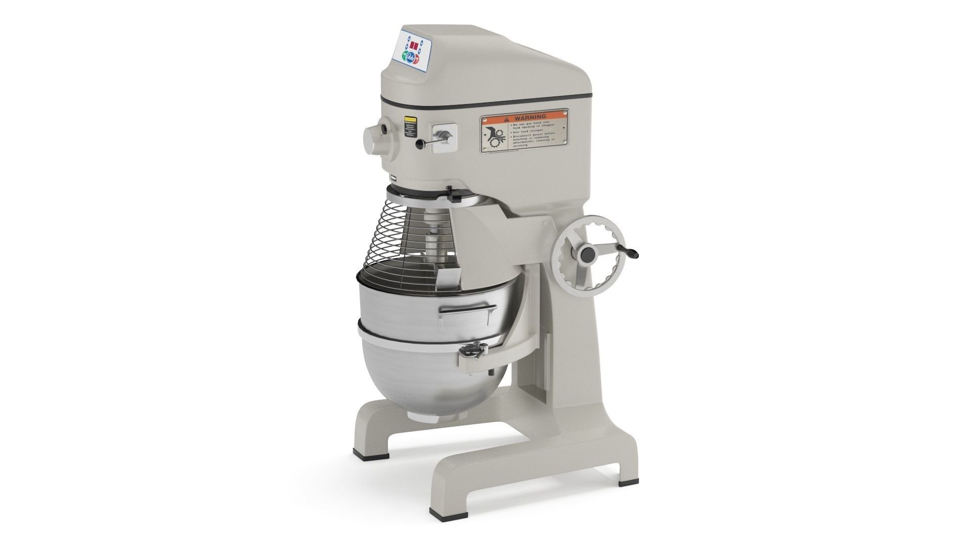 Commercial Planetary Floor Mixer Globe SP40 3D model_1