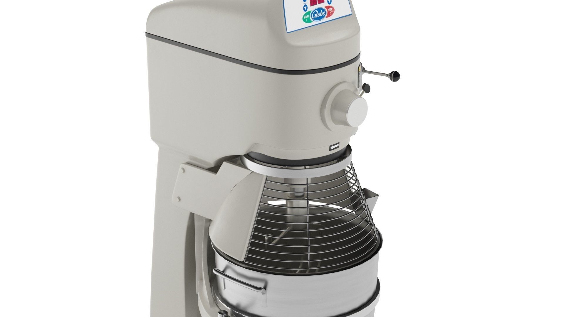 Commercial Planetary Floor Mixer Globe SP40 3D model_2