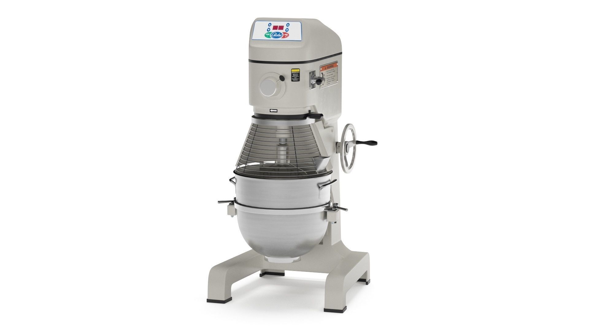 Commercial Planetary Floor Mixer Globe SP40 3D model_15