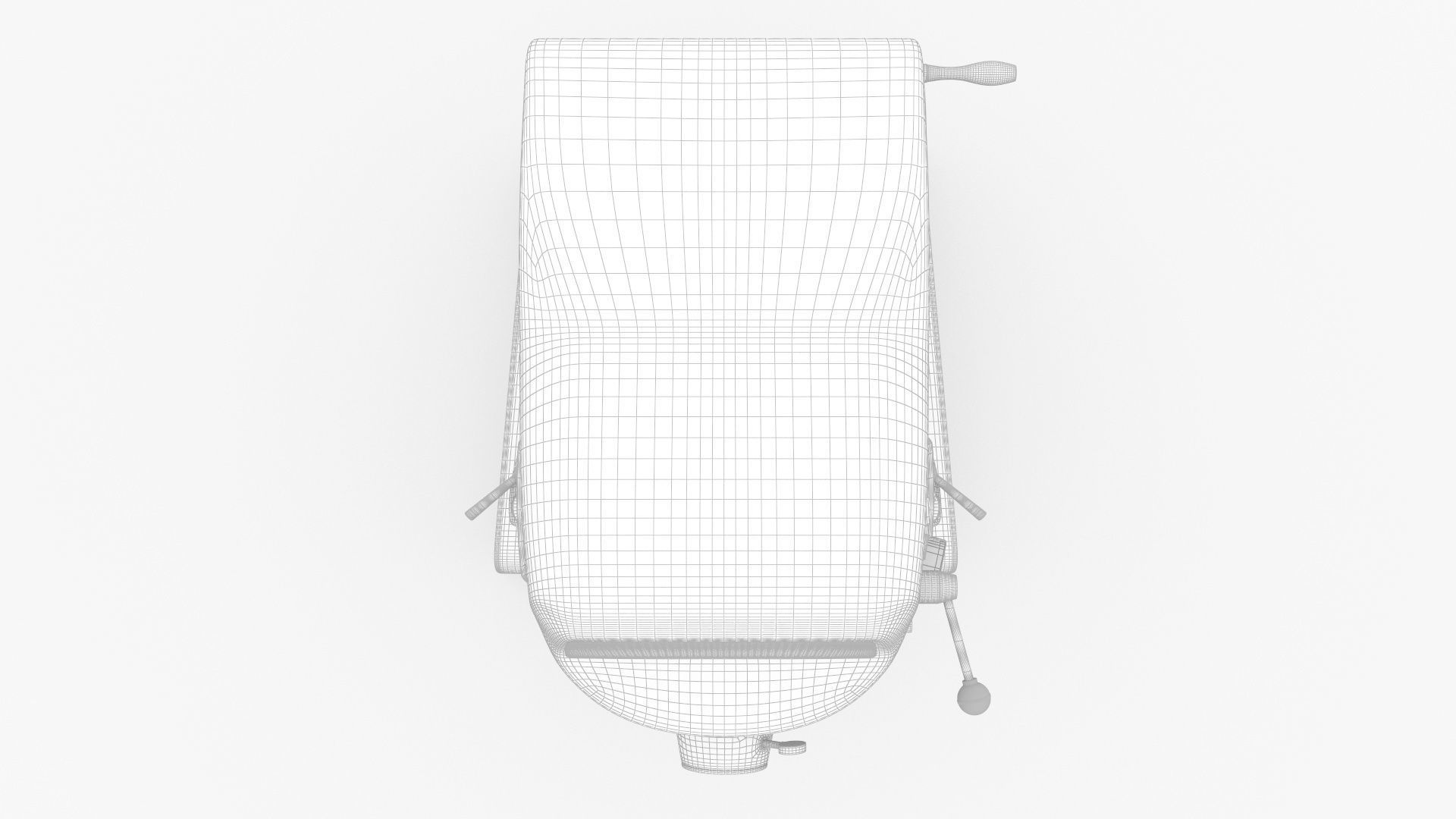 Commercial Planetary Floor Mixer Globe SP40 3D model_13