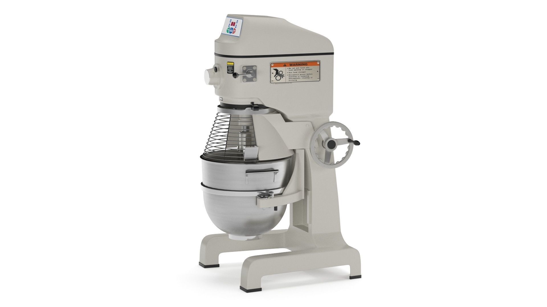 Commercial Planetary Floor Mixer Globe SP40 3D model_29