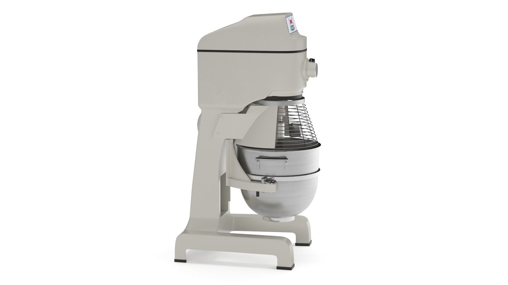 Commercial Planetary Floor Mixer Globe SP40 3D model_21