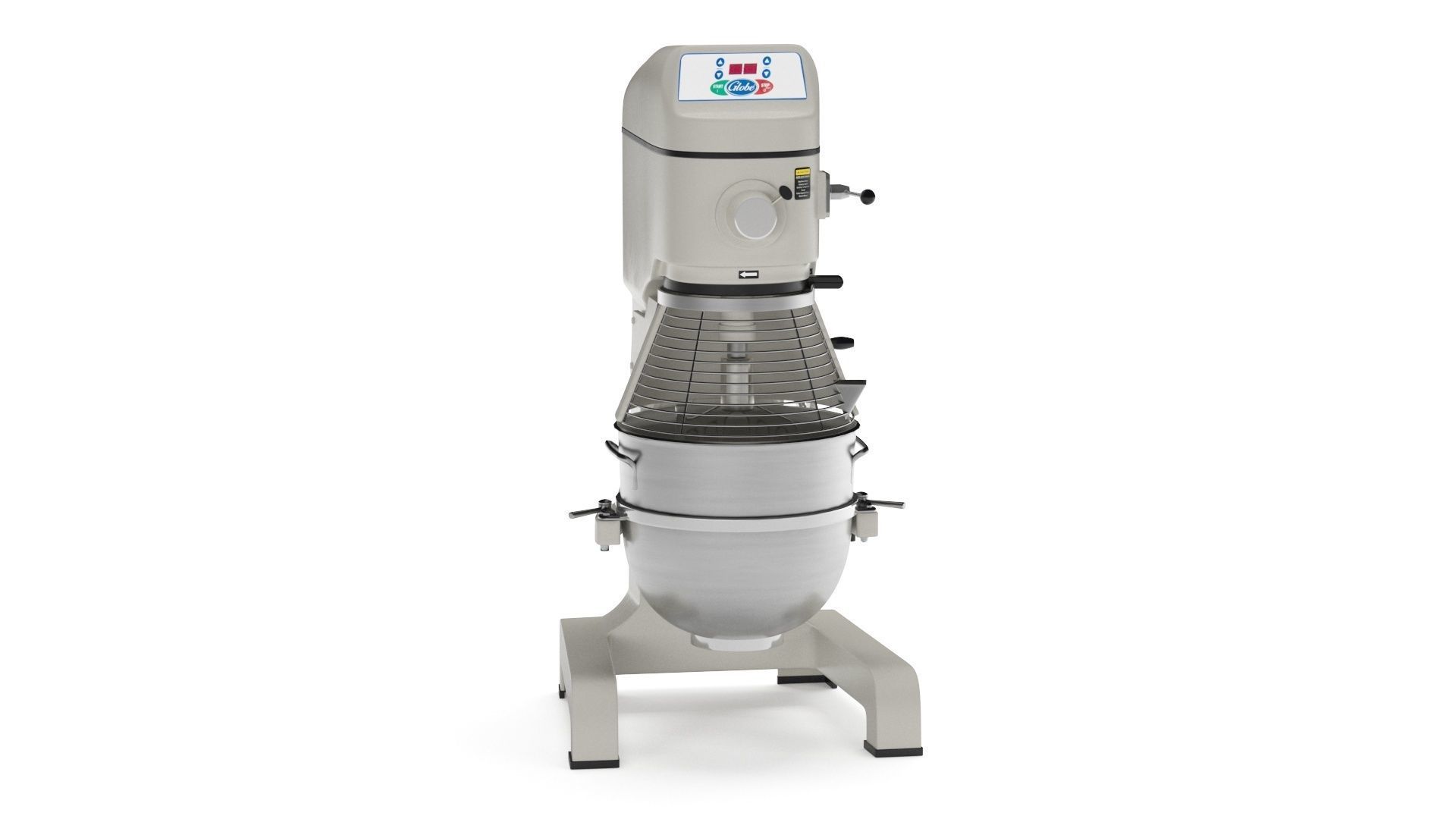 Commercial Planetary Floor Mixer Globe SP40 3D model_18