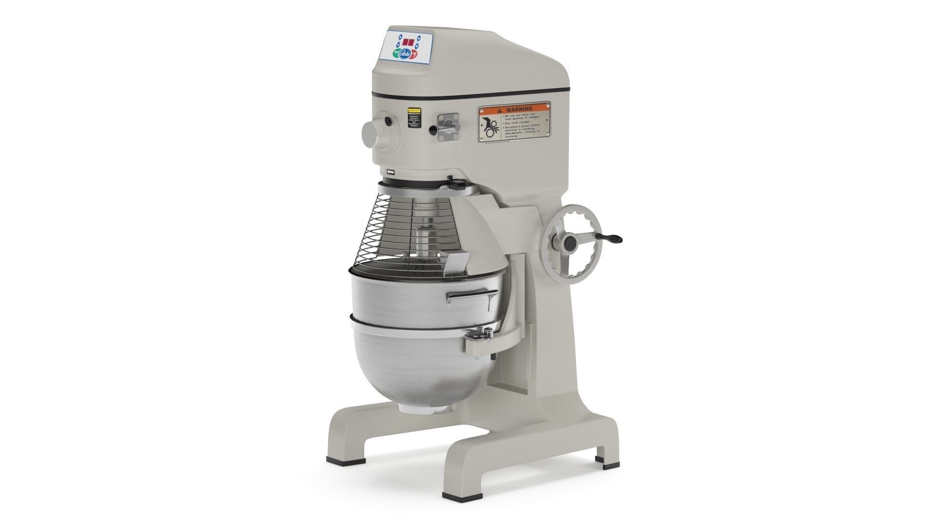 Commercial Planetary Floor Mixer Globe SP40 3D model_30