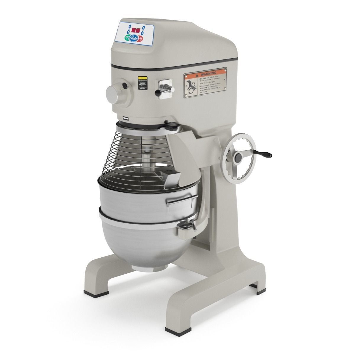 Commercial Planetary Floor Mixer Globe SP40 3D model_33
