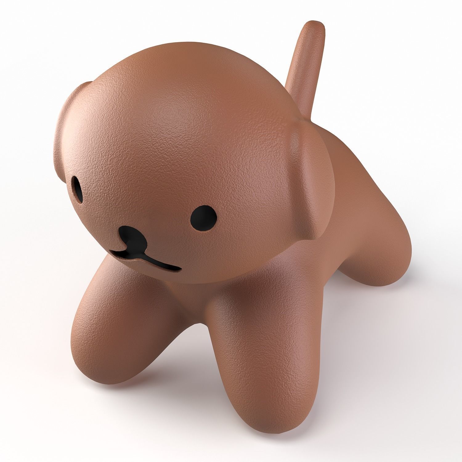 Snuffy Sitter 3D model_4