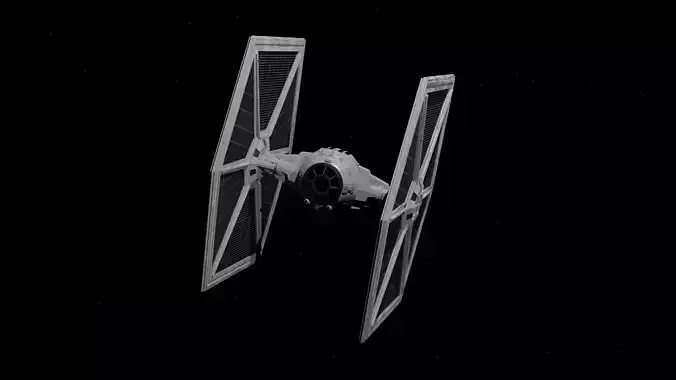Realistic tie Fighter