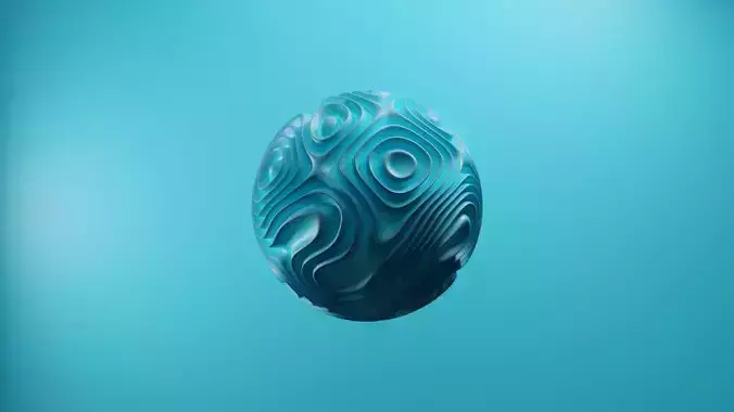 abstract circle 3d model  3D model