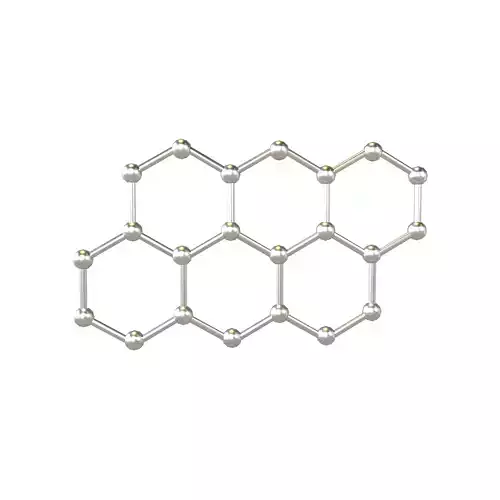 Graphene v1 007 Low-poly 3D model