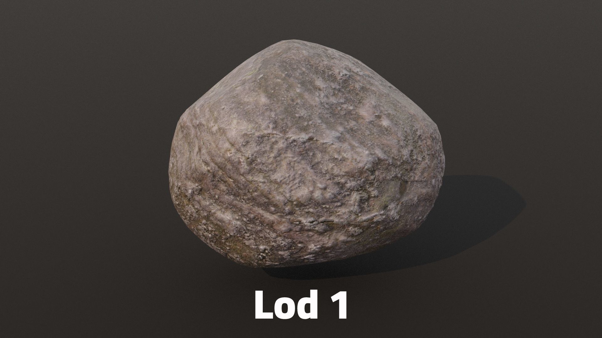 3D Rock 12 PBR Low-poly 3D model_1