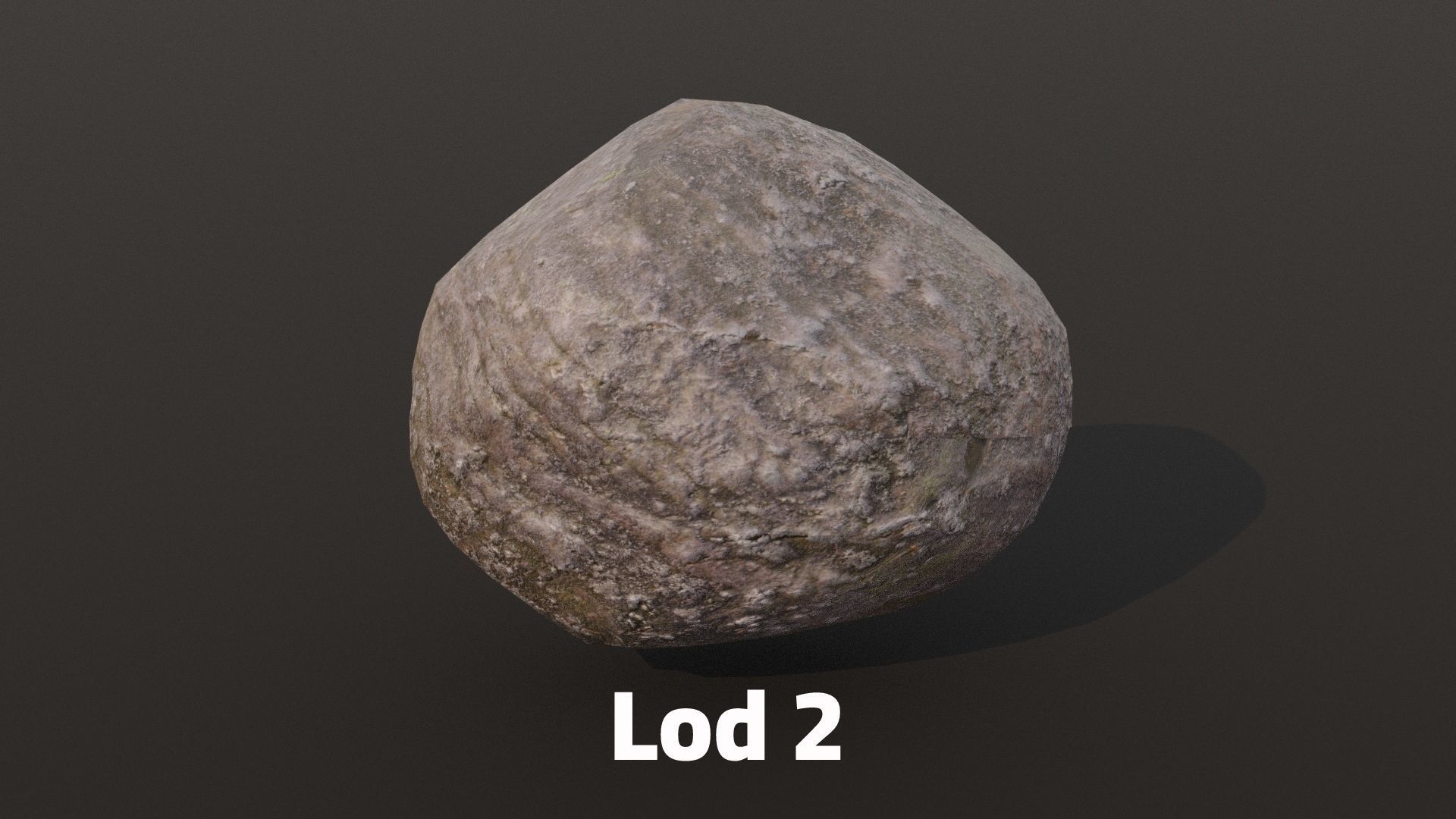 3D Rock 12 PBR Low-poly 3D model_2