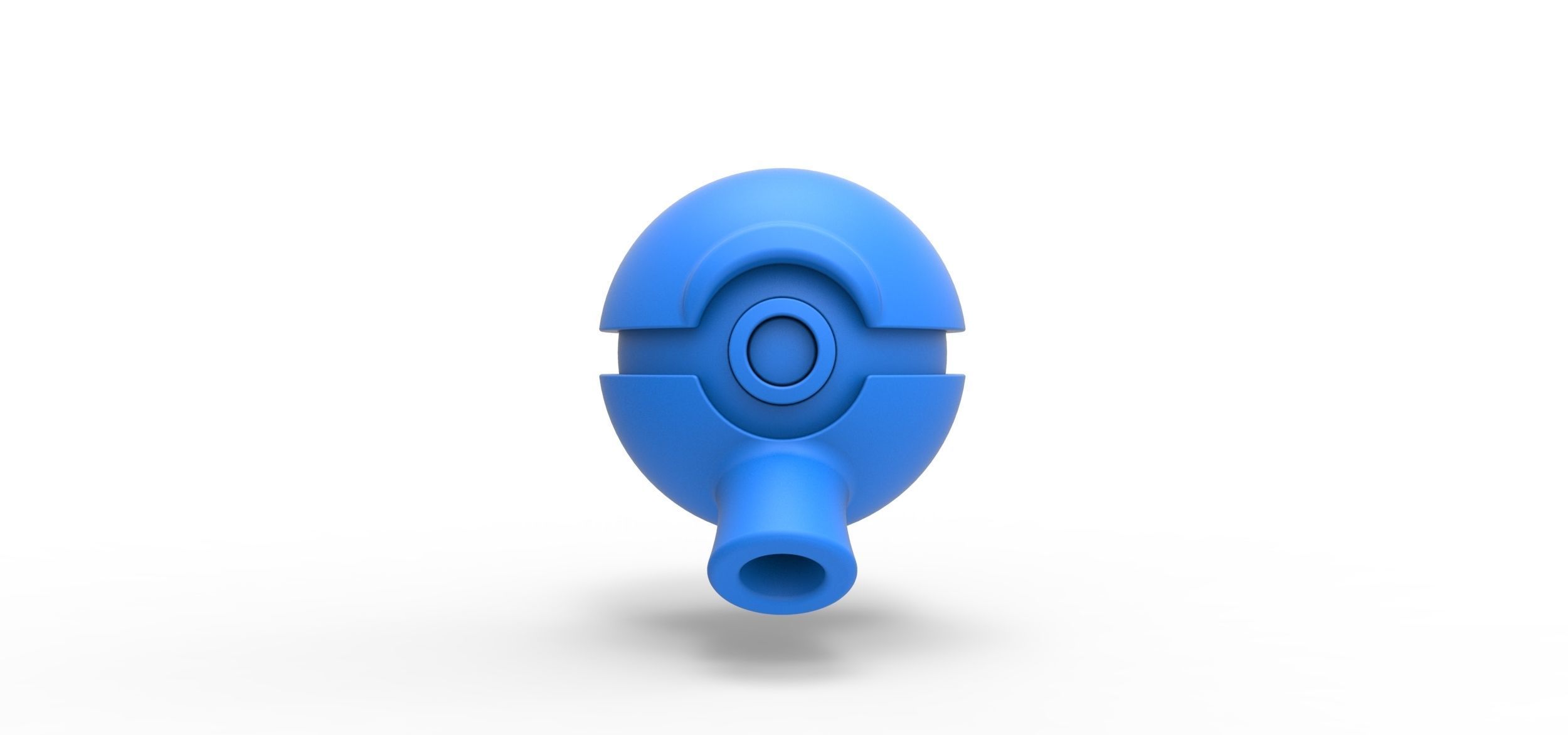 Qbert orb 3D print model_11