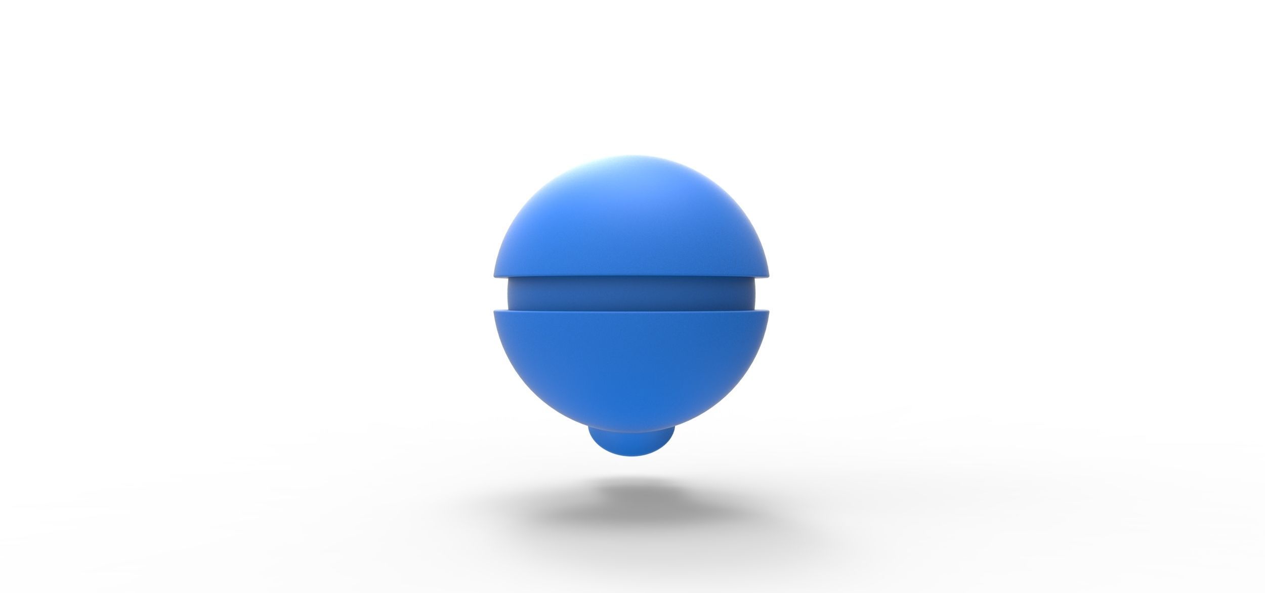 Qbert orb 3D print model_17