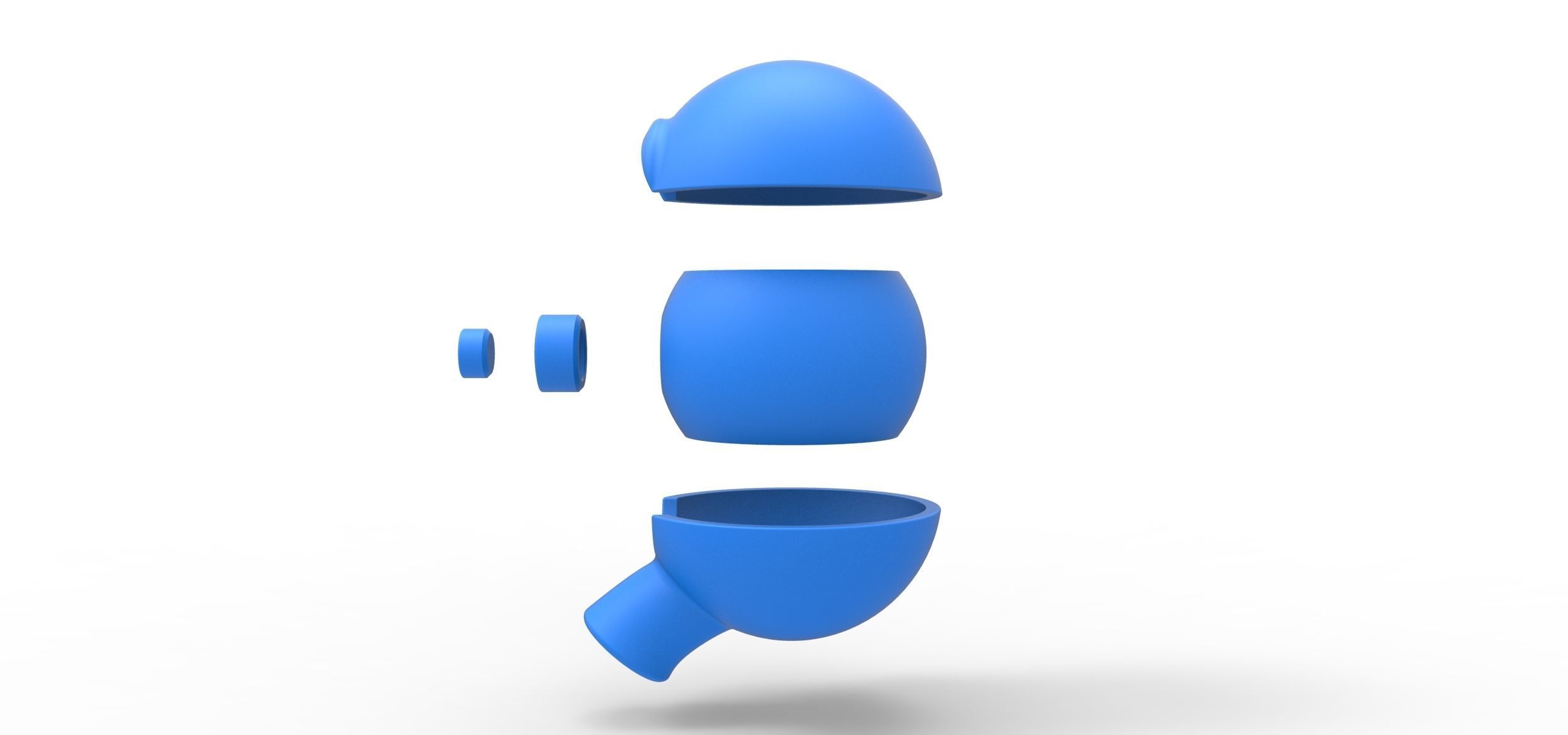 Qbert orb 3D print model_21