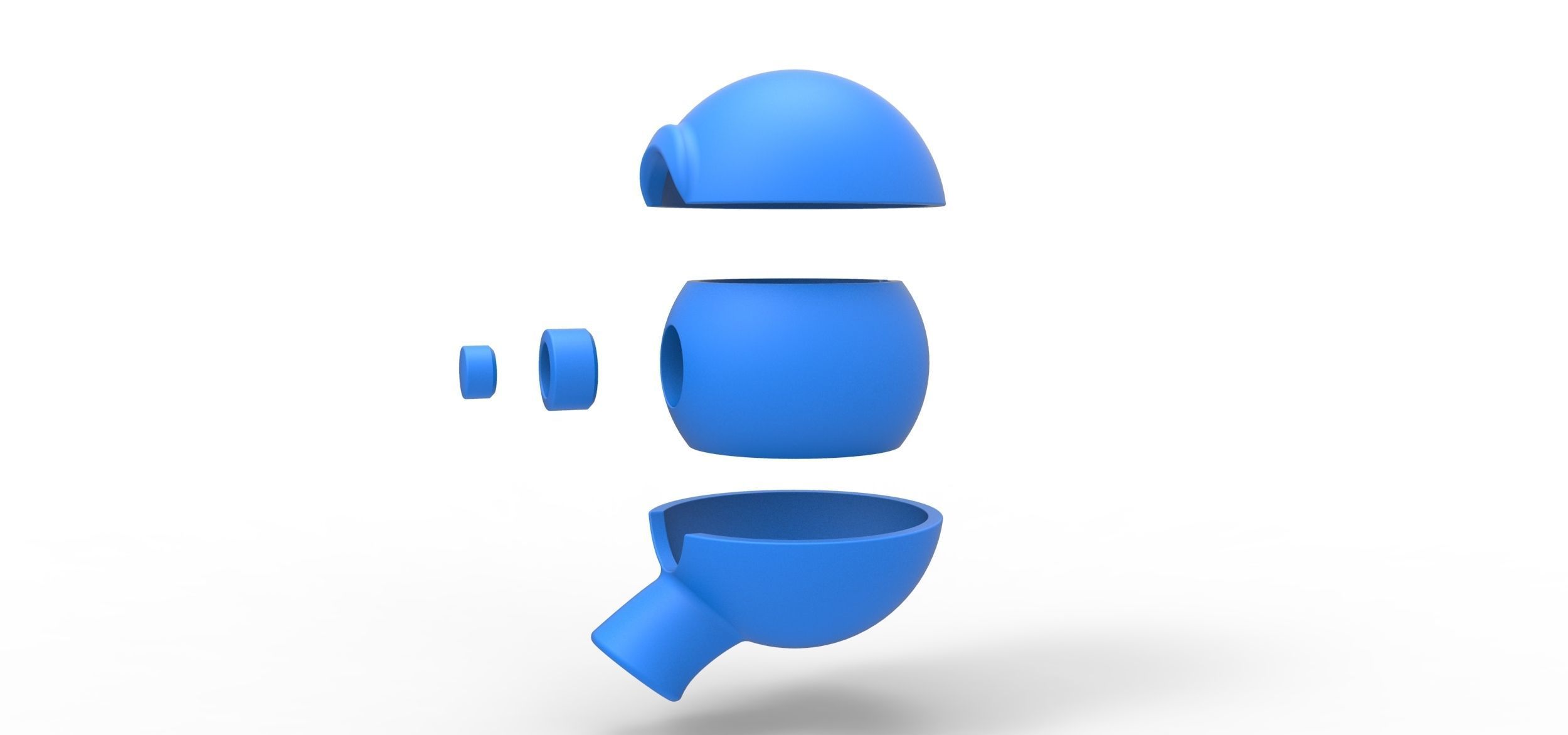 Qbert orb 3D print model_18