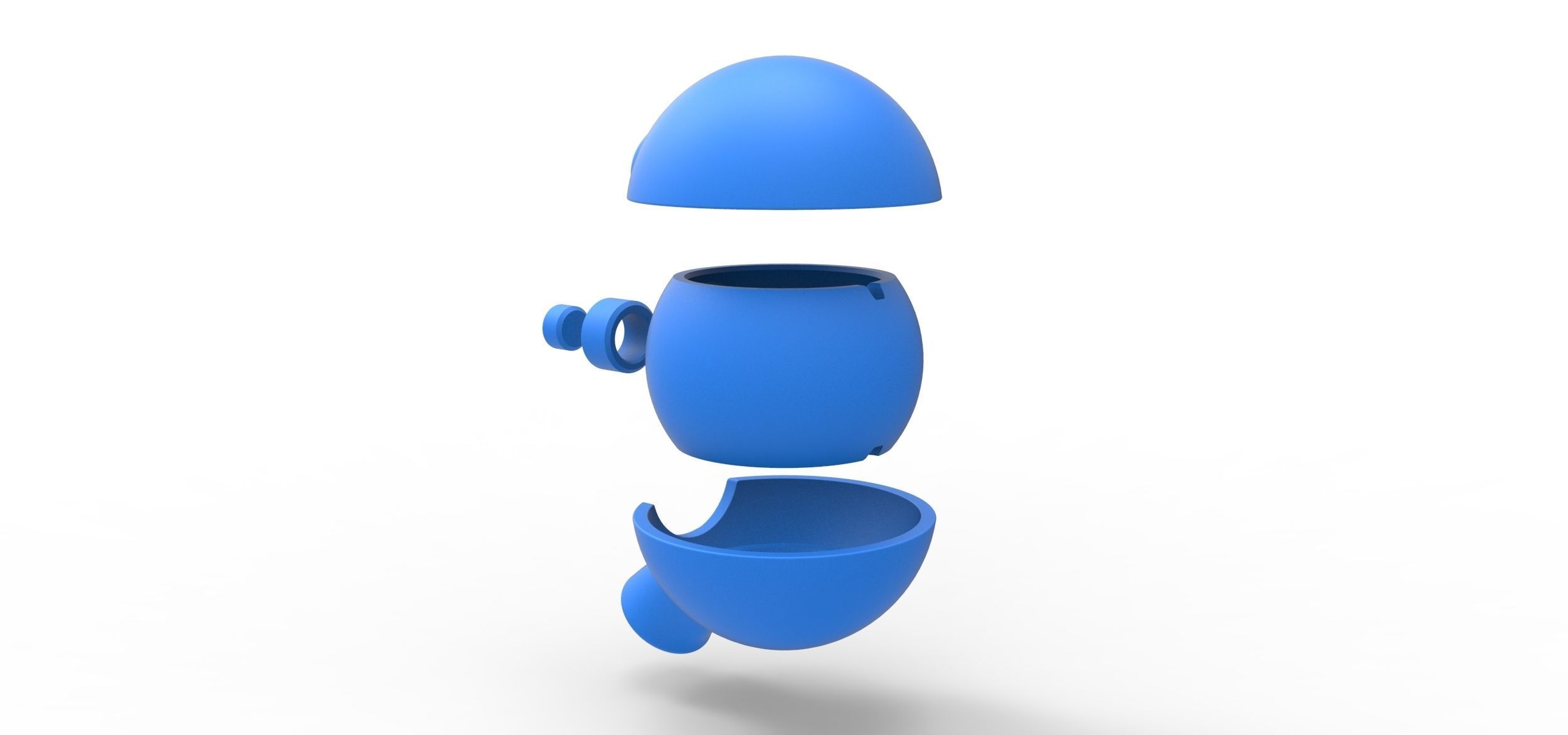 Qbert orb 3D print model_22