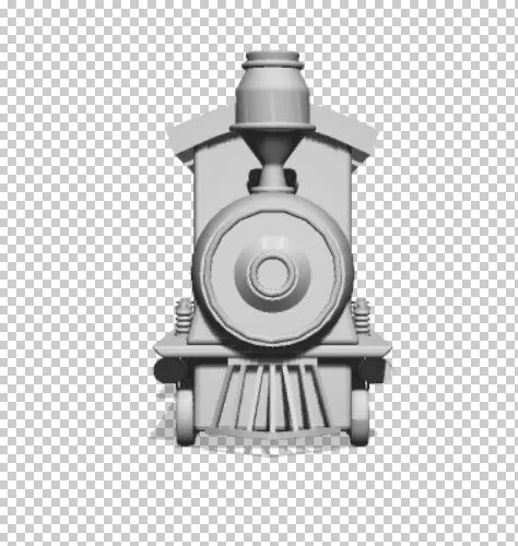 Loco motive train 3D print model