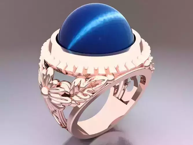 Pattern Rings - Leaf Ring - N5378 3D print model