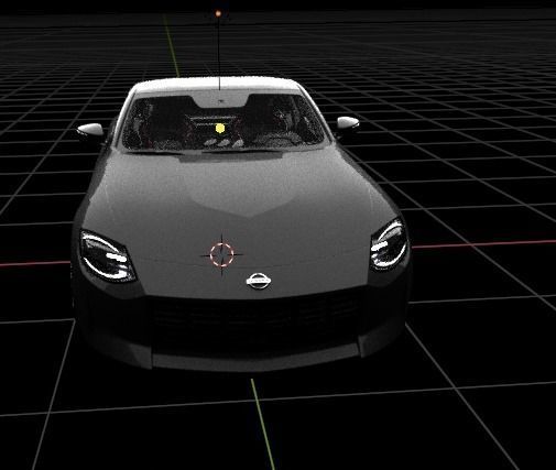 Car nisser Free 3D model_3