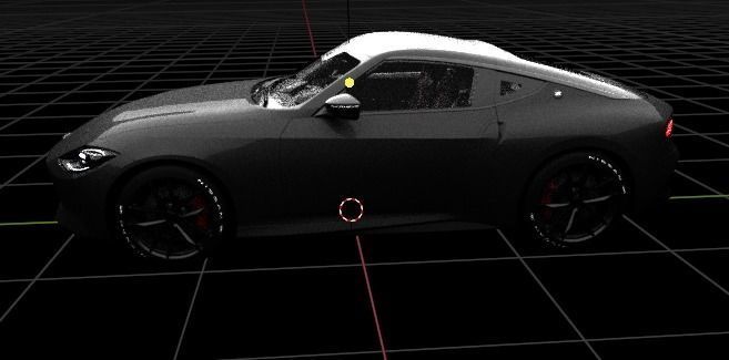 Car nisser Free 3D model_1